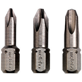 metabo® - 3 Bits Phillips PH 1/ 2 / 3 Torsion (628537000)