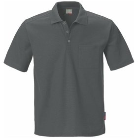 KANSAS® - Berufs-Poloshirt 7392, dunkelgrau, Größe M