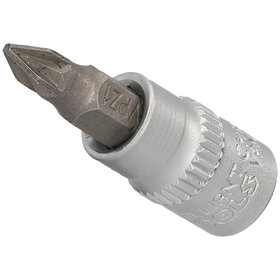 Brilliant Tools - 1/4" PZ Kreuzschlitz Bit-Stecknuss, PZ1