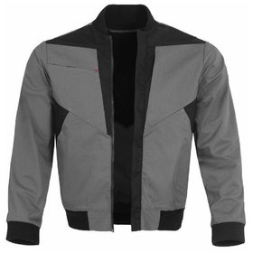 qualitex® - Blousonjacke X-Serie grau/schwarz Größe M