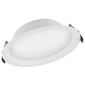 LEDVANCE - LED-Einbaudownlight 25W ALU 4000K ws mt 2370lm Kst 1LED elektr IP44 Ø200x61mm