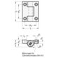 Ganter Norm® - 233.3-55-67-O-SW Scharnier ohne Federrückstellung, Kunststoff