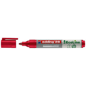 edding - 28 EcoLine Whiteboardmarker rot