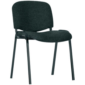 Topstar® - Besucher-Stuhl ISO schwarz/bordeaux