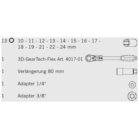 RENNSTEIG - Handcrimpzange MPZ 55 im Koffer