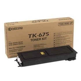 KYOCERA - Toner TK-675, 1T02H00EU0, schwarz, für KM2560, ca. 20.000 Seiten