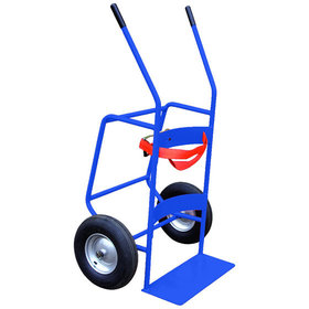 Eichinger® - Fasswagen mit luftgefüllten Reifen, enzianblau