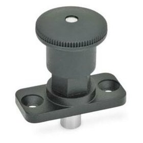 Ganter Norm® - 822.8-4-10-C Miniraster Zink-Druckguss / Kunststoff-Knopf