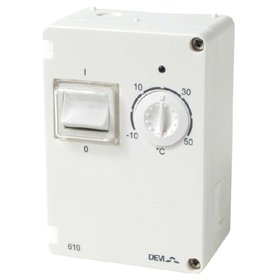 Danfoss - Allzweckthermostat ws 1W AP IP44 230V Ein/Aus -10-50°C 10A 0,4K