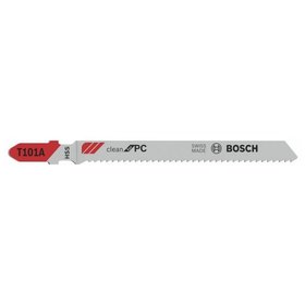 Bosch - Stichsägeblatt T 101 A Clean for PC, 3er-Pack (2608631670)