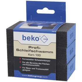 Beko - Profi-Schleifschwamm 3er Set, Korn 60