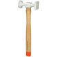 KSTOOLS® - Aluminium-Karosserie-Standard-Hammer gewölbter Kopf, rund/eckig