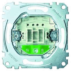 merten - Wipptaster-Modul 1S UP QuickFlex IP20 mit Beleuchtung