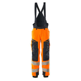 MASCOT® - Winterhose ACCELERATE SAFE, hi-vis Orange/Schwarzblau, Größe XL