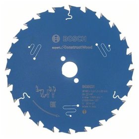 Bosch - Kreissägeblatt Expert for Construct Wood ø165 x 20 x 2,0mm, 24 Zähne (2608644137)