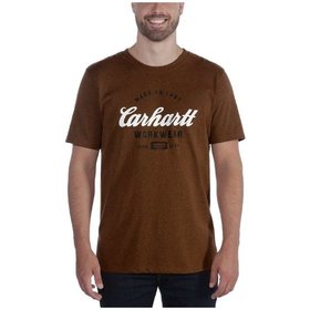 carhartt® - Herren T-Shirt MADE TO LAST S/S T-SHIRT, oiled walnut heather, Größe M