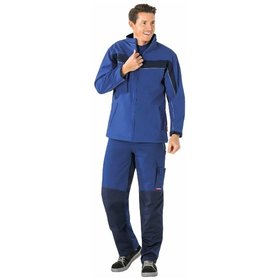 Planam - Wetter- und Kälteschutz-Fleecejacke Plaline 2701 kornblau/marine, Größe M