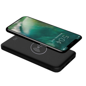 XQISIT - Powerbank Premium Wireless 10000 mAh black