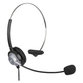 hama® - Kopfbügel-Headset, schwarz/silber, 00040625, Universal, f. Telefone mit 2,5