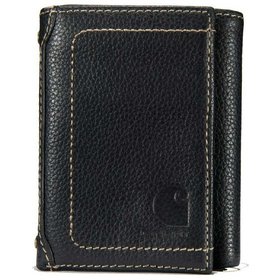 carhartt® - Lederbrieftasche PEBBLE PASSCASE WALLET, black