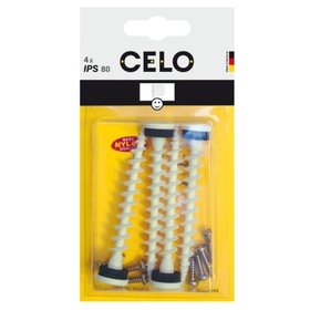 CELO - Blister Isolierplattenschraube IPS 80 weiß + PH, A2, 4er Packung