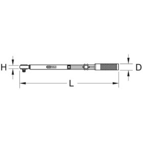 KSTOOLS® - 3/4" Schnelleinstell-Drehmomentschlüssel 160-800N·m