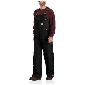 carhartt® - Herren Overall FIRM DUCK INSULATED BIB OVERALL, schwarz, Größe S