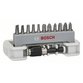 Bosch - Schrauberbit-Set Extra-Hart, 11-teilig, PH, PZ, T, S, 25mm, Bithalter (2608522130)