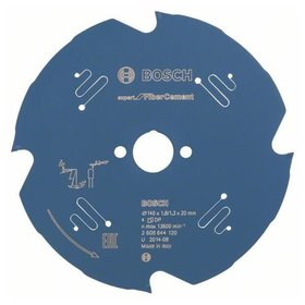 Bosch - HW Kreissägeblatt Expert for Fiber Cement ø140x20x1,8 4T (2608644120)