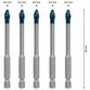 Bosch - EXPERT HEX-9 HardCeramic Dachziegel-Bohrer-Set, 6mm, 5-teilig (2608900599)