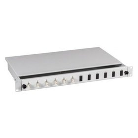 EFB - LWL-Patchpanel 6f 1HE LC-D 482,6mm(19) 1HE LC OS2 mit Pigtails max 6f