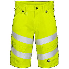 Engel - Safety Shorts 6546-314, Warngelb/Schwarz, Größe 70