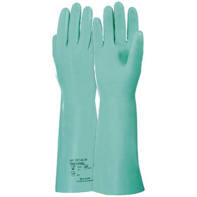 KCL - Chemikalienschutzhandschuh Tricotril® 737, Kat. III, grün, Größe 10