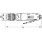 KSTOOLS® - Druckluft-Stabbohrmaschine 3/8" SlimPOWER Mini, 7.000U/min 515.5520