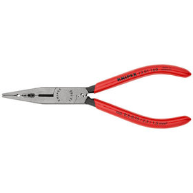 KNIPEX® - Verdrahtungszange schwarz atramentiert, mit Kunststoff überzogen 160 mm 1301160