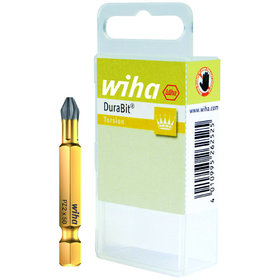 Wiha® - Bit Set Professional 50mm Pozidriv (PZ2) 2-teilig 1/4" in Box (38680)
