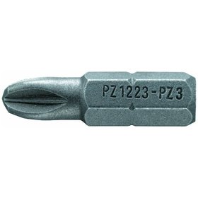 STAHLWILLE® - Bit-Schraubendrehereinsatz PZ Größe 2 Außen-6kant C 6,3mm L.25mm