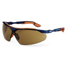 uvex - Schutzbrille i-vo braun 5-2,5 supravision excellence blau/orange