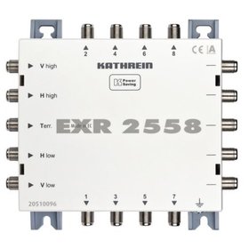 Kathrein - Kaskadenschalter 8Tln 5Eing aktiv 4Ausg 22kHz-Generator 800mA 0/22kHz