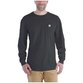 carhartt® - Herren Langarmshirt MADDOCK GRAPHIC L/S T-SHIRT, carbon heather, Größe L