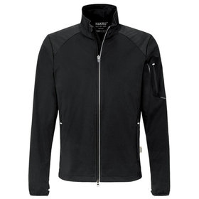 HAKRO - Light-Softshelljacke Brantford 856, schwarz, Größe L