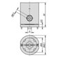 KIPP - T-VERBINDER Ø30 F.NUT 8 MIT VERDREHSICHERUNG, TYP I, P=Ø30 ALUMINIUM