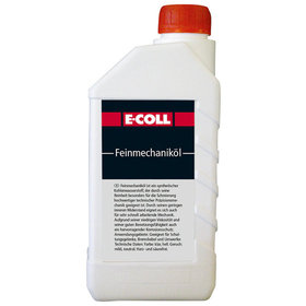 E-COLL - Feinmechaniköl Harz-/säurefrei, schmiert und konserviert 1 Liter Flasche