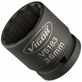 VIGOR® - Kraft-Steckschlüssel-Einsatz Doppel-6-kant V5183 Antrieb 3/4", SW36