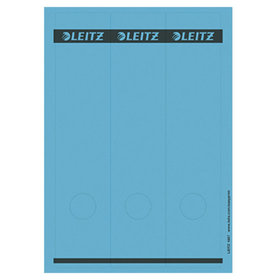 LEITZ® - Ordneretikett 16870035 lang/breit Papier blau 75 St./Pack.