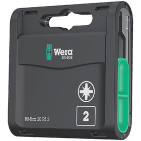 Wera® - Bit-Box 20 H PZ2x 25mm 20er Box