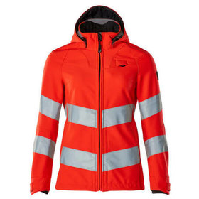 MASCOT® - Soft Shell Jacke SAFE SUPREME, hi-vis Rot, Größe M