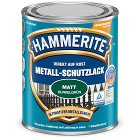 HAMMERITE™ - Metallschutz-Lack 750ml matt dunkelgrün