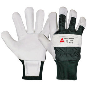 Hase Safety Gloves - Forsthandschuh Forest Worker I, Kat. II, grau, Größe 10