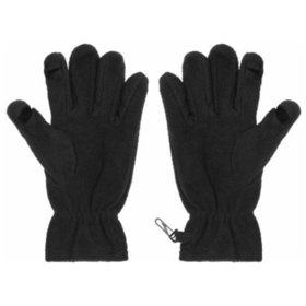James & Nicholson - Touch Screen Fleece Handschuhe MB7948, schwarz, Größe L/XL